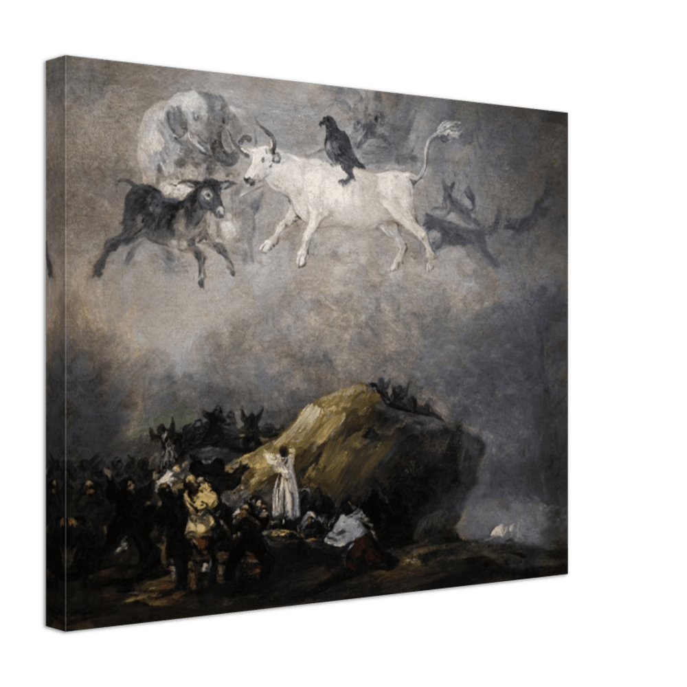 Caprice - Francisco de Goya 1818-1819  Canvas