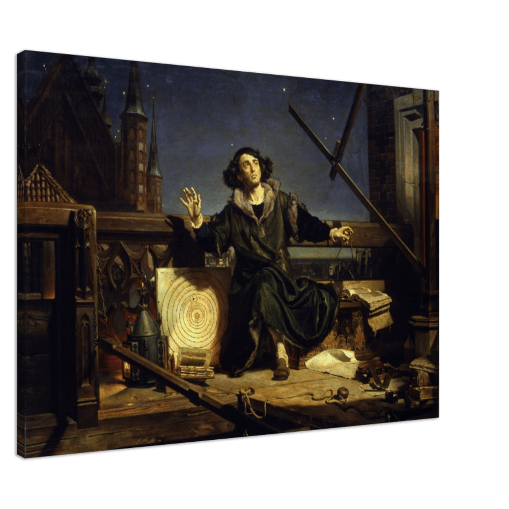 Jan Matejko-Astronomer Copernicus-Conversation with God - Canvas